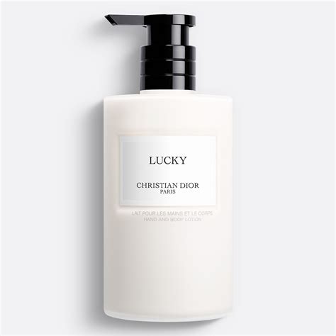 christian dior lucky body cream